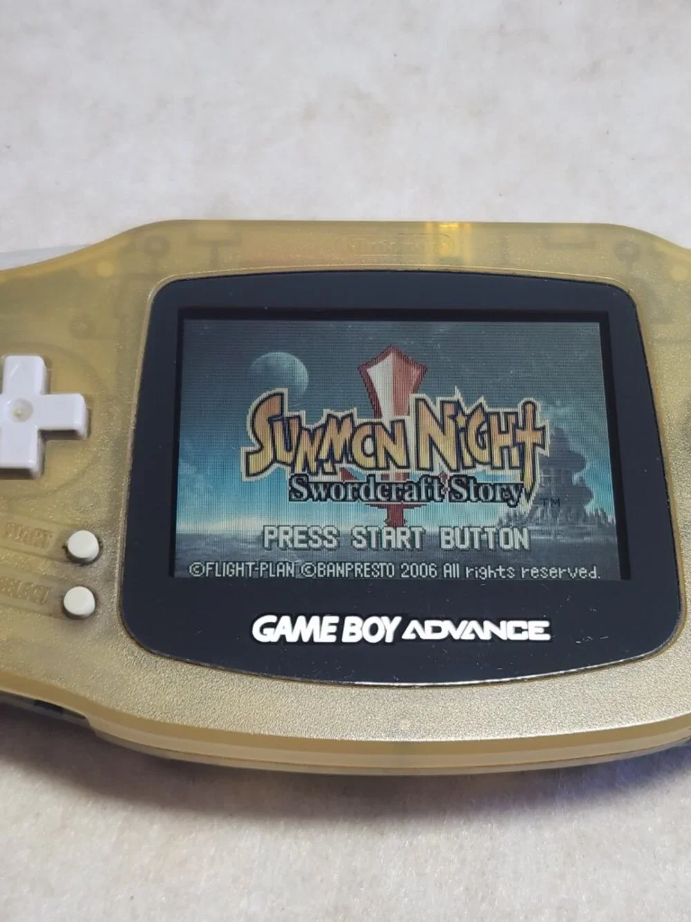 Summon Night Swordcraft Story Nintendo Gameboy Advance GBA